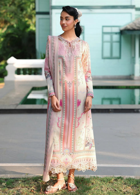 Q Prints by Qalamkar | Lawn 2026 | Elara