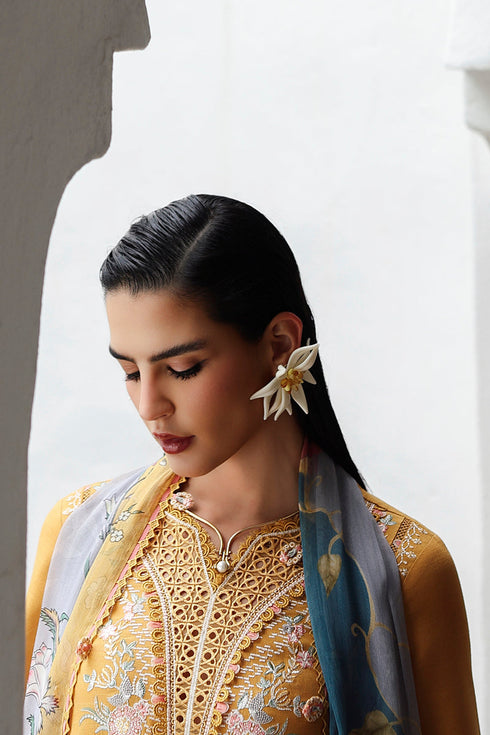 Qalamkar Qline Linen 2025 | KL-06 | GLEAM