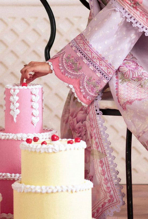 AJR SIGNATURE LAWN UN-STITCHED 3PC| THISTLE