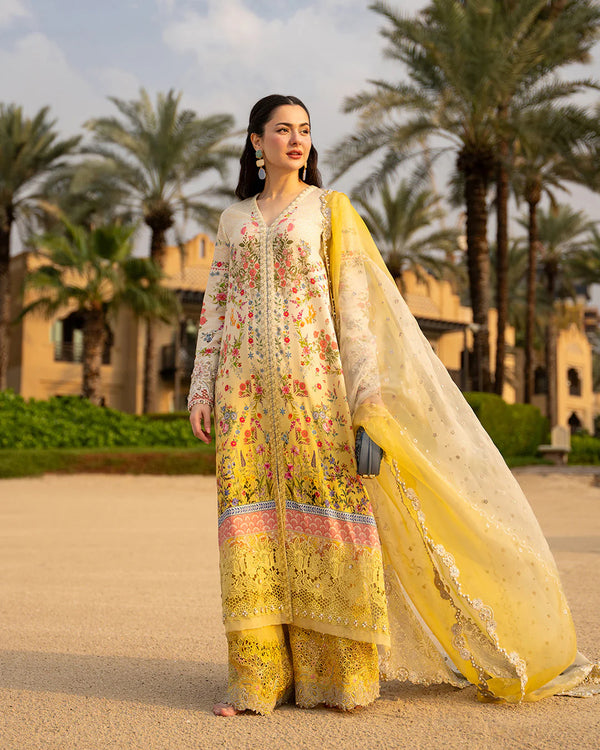 Faiza Saqlain X Hania Aamir Luxury Lawn 2026 | Arta