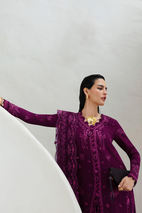 Qalamkar Qline Linen 2025 | KL-01 | VEYRAH