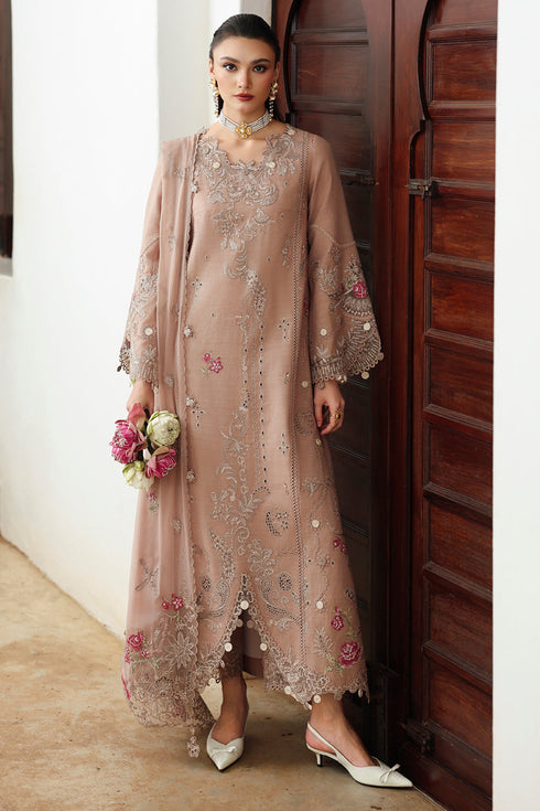 Qalamkar Qline Linen 2025 | KL-14 | DUSK