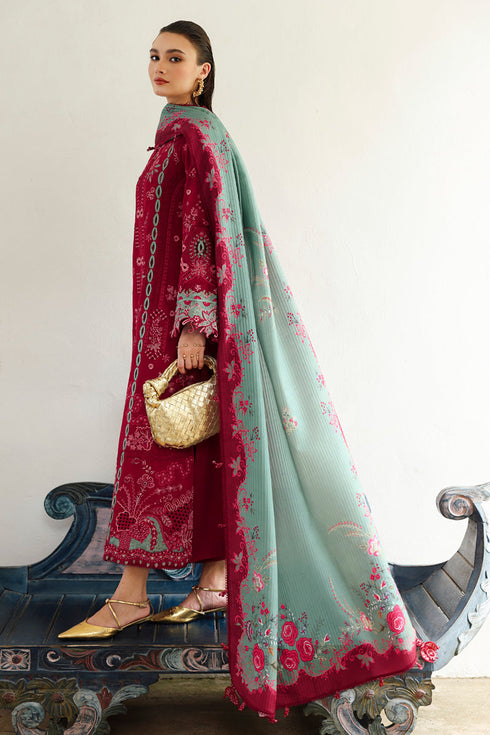 Qalamkar Qline Linen 2025 | KL-12 | ROOHI