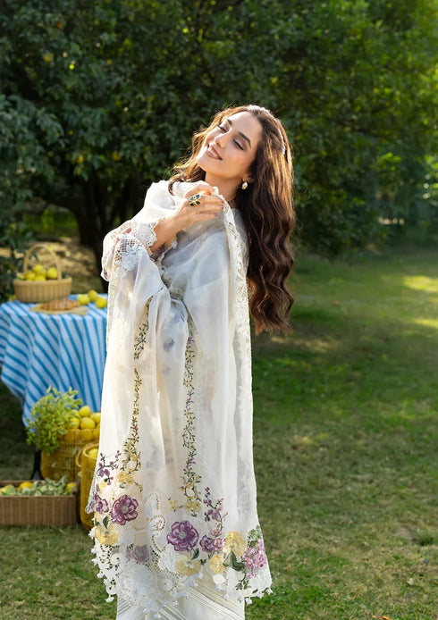 Elaf Luxury Lawn 2026 || ELY-3A PERLE