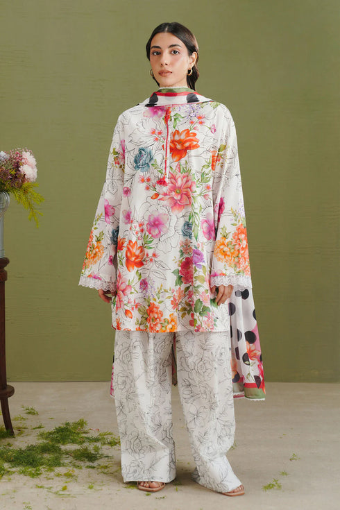 Coco Prints Lawn Drop 1 2026 By Zara Shahjahan || Elix-9A