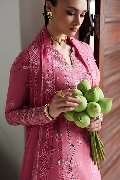 Qalamkar Qline Linen 2025 | KL-04 | BLOOM