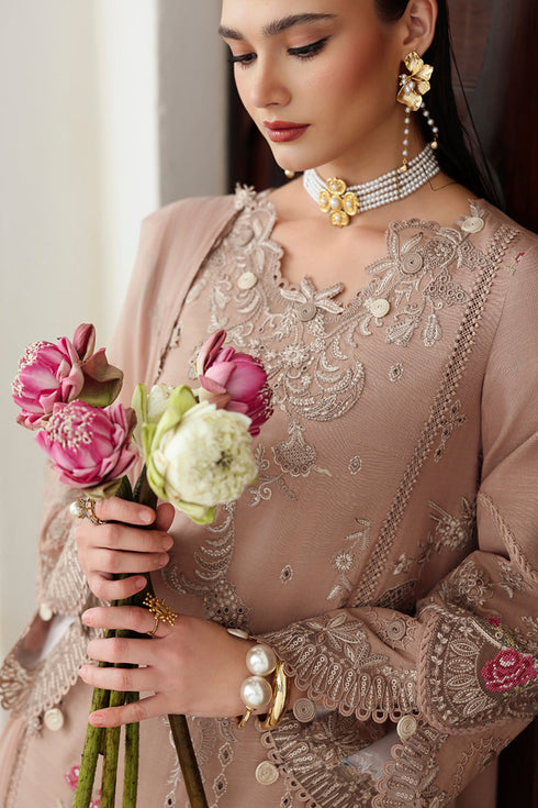 Qalamkar Qline Linen 2025 | KL-14 | DUSK