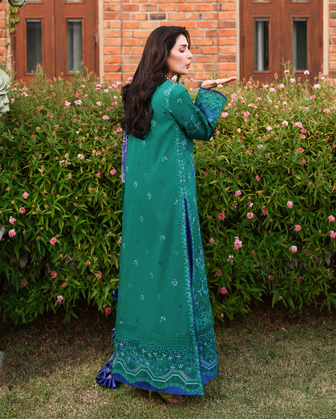 Mushq Amoi Luxury Lawn – Blooming Romance