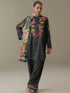 Zara Shahjahan Coco Prints Winter Edit V – Olive Hour-5A