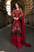 MARIA B Soiree Unstitched Embroidered Organza Suit WF-09-06-Red