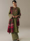 Zara Shahjahan Coco Prints Winter Edit V-Terracotta sky-9A