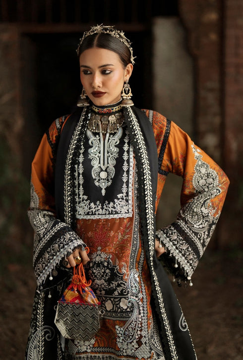 Sard Sham Winter Collection by AJR|Mahrukh