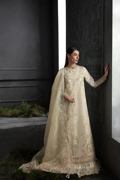 Qalamkar Elirah Luxury Wedding Festive Formals – MF-04 IVORY GRACE