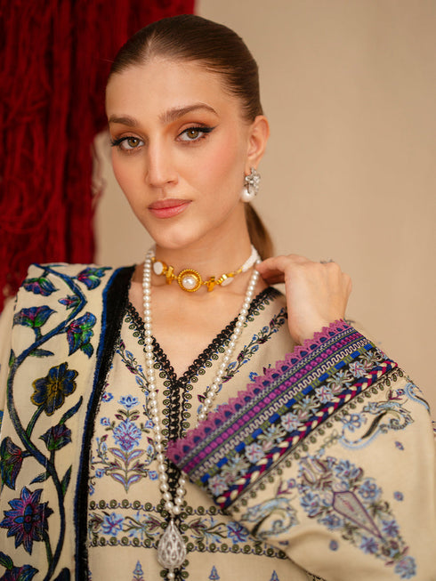 Saqqara Fall Winter 25’ by Bin Ilyas| 165 - B | 3 PC KOTRAI