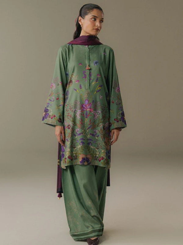 Zara Shahjahan Coco Prints Winter Edit V β Morning Echo-8B