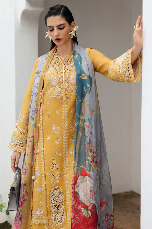 Qalamkar Qline Linen 2025 | KL-06 | GLEAM