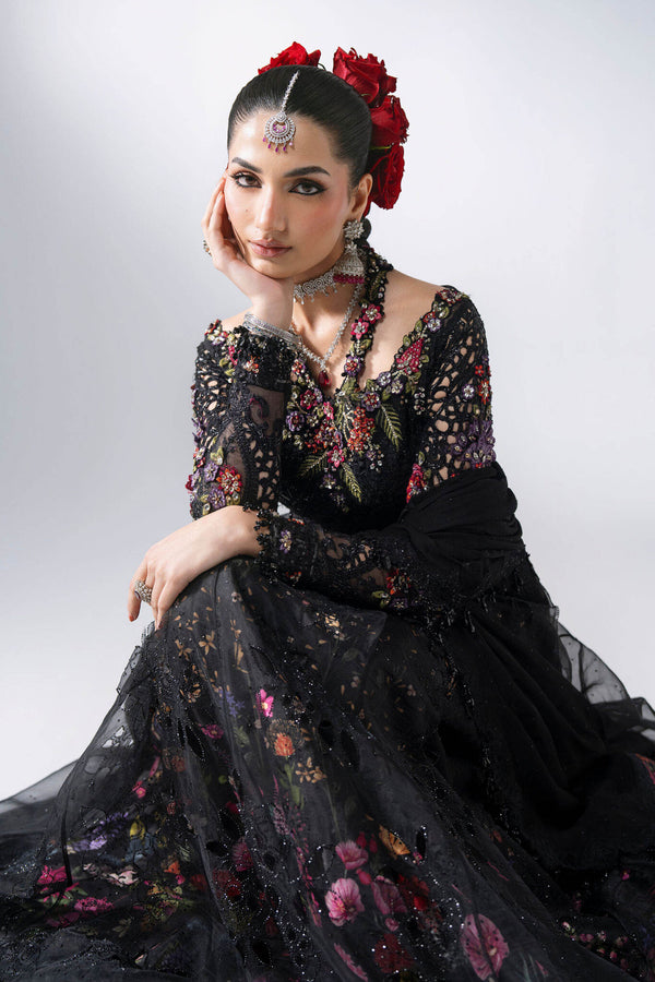 Maria B Mbroidered |3 Piece Unstitched Embroidered Organza Suit