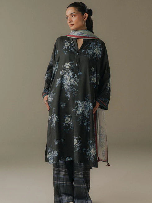 Zara Shahjahan Coco Prints Winter Edit V – Hushed Ember-6B