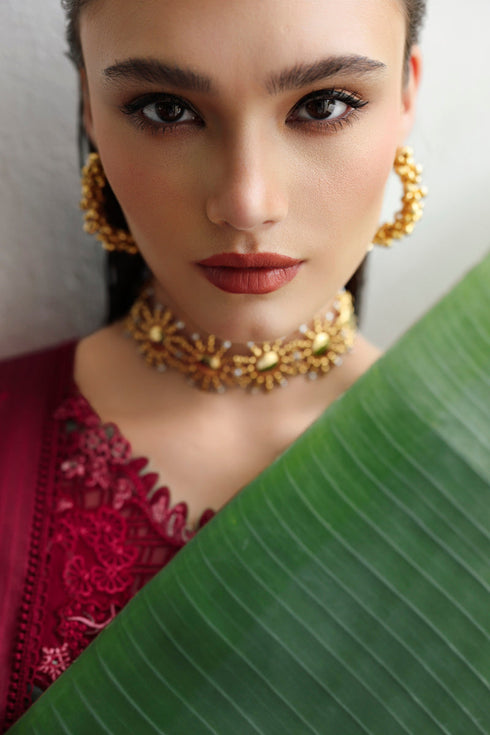 Qalamkar Qline Linen 2025 | KL-12 | ROOHI