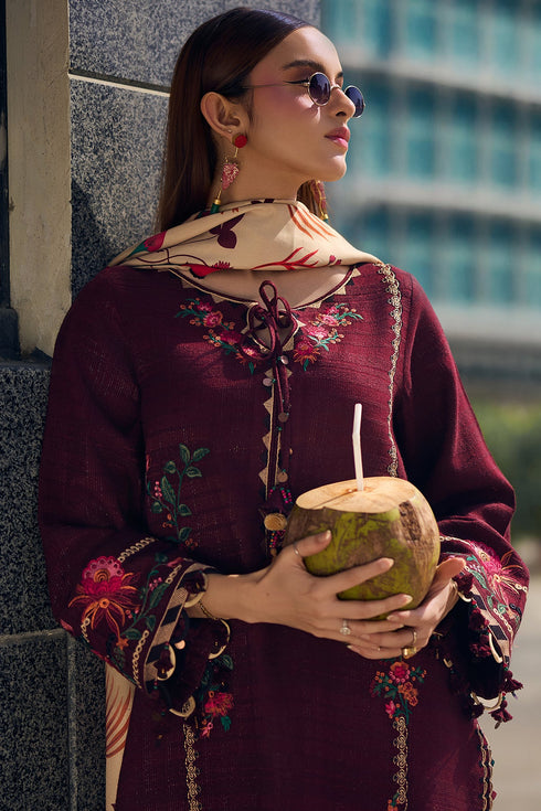 Charizma Poshima Vol-02 Embroidered Leather | Winter Collection | PSW5-10