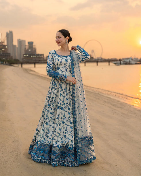 Faiza Saqlain X Hania Aamir Luxury Lawn 2026 | Jehona