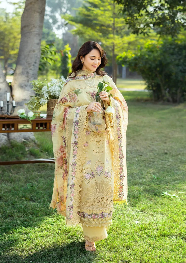 Elaf Luxury Lawn 2026 || ELY-05 SOUCI