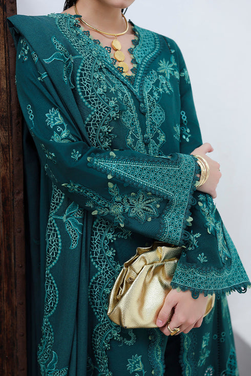 Qalamkar Qline Linen 2025 | KL-11 | MEADOW