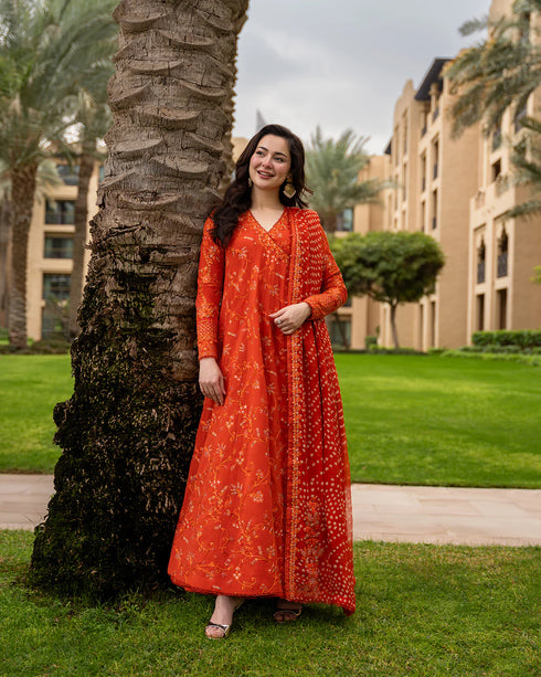 Faiza Saqlain X Hania Aamir Luxury Lawn 2026 | Denisa