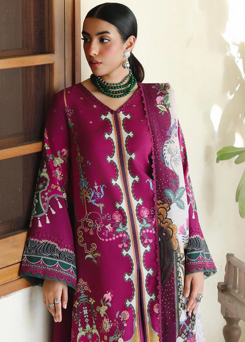 Qprints By Qalamkar QLM25PW || QW-04 B Lacey