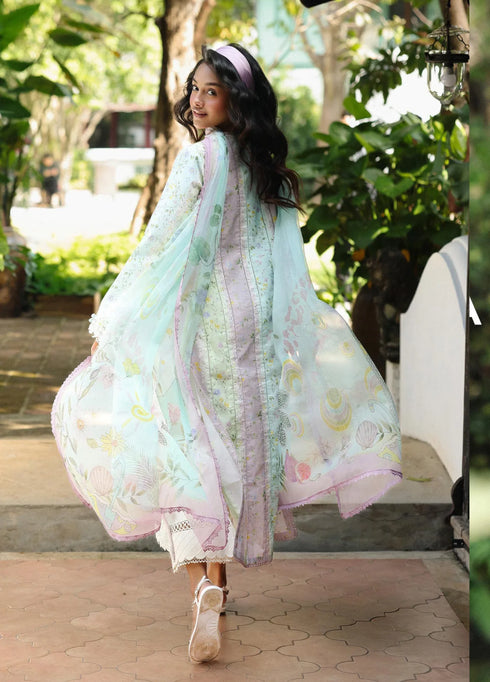 Q Prints by Qalamkar | Lawn 2026 | Xenia