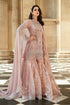 MARIA B Soiree Unstitched Embroidered Raw Silk Suit WF-09-05-Nude Pink