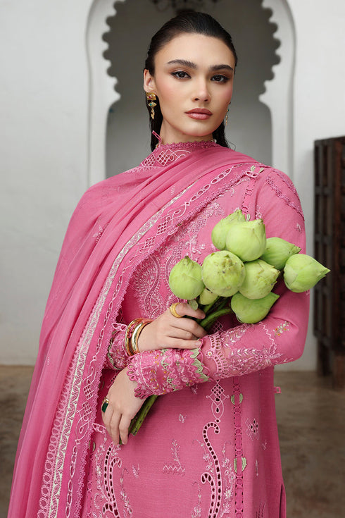 Qalamkar Qline Linen 2025 | KL-04 | BLOOM