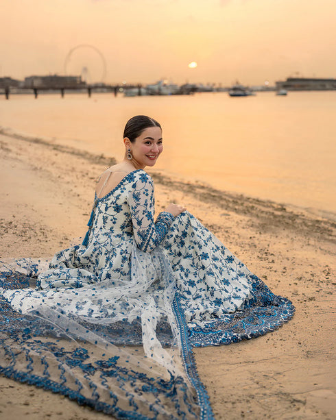 Faiza Saqlain X Hania Aamir Luxury Lawn 2026 | Jehona