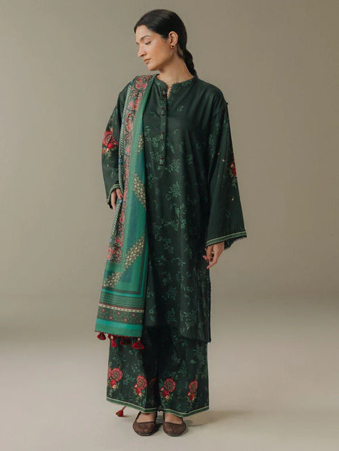 Zara Shahjahan Coco Prints Winter Edit V-Wild Fern-2A