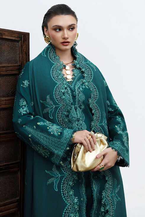 Qalamkar Qline Linen 2025 | KL-11 | MEADOW