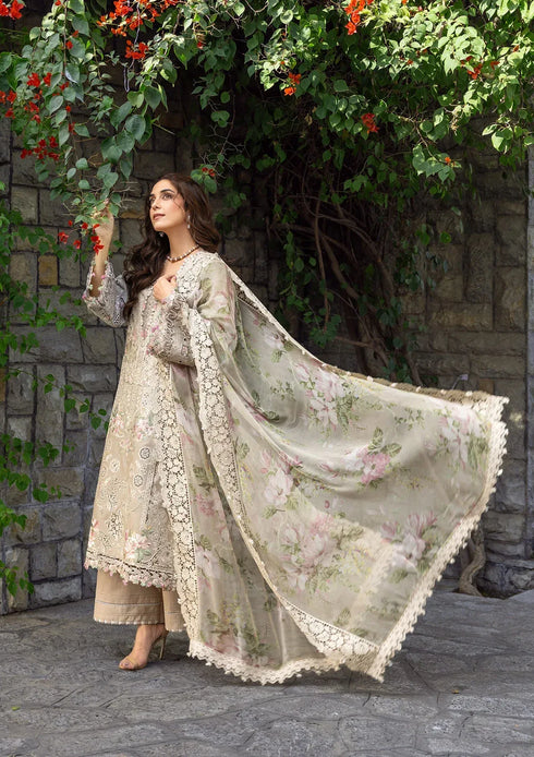 Elaf Luxury Lawn 2026 || ELY-2A CAMELLIA