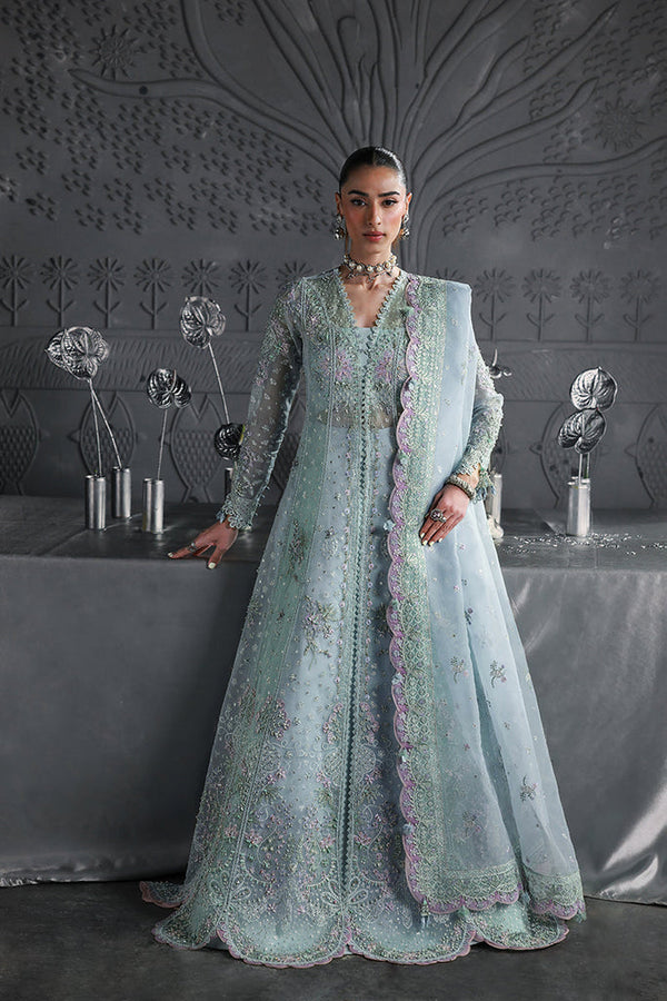 Qalamkar Elirah Luxury Wedding Festive Formals β MF-08 SERENE AQUA