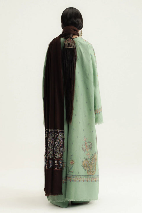 Zara Shahjahan Winter Unstitched '25 Drop II - Keran