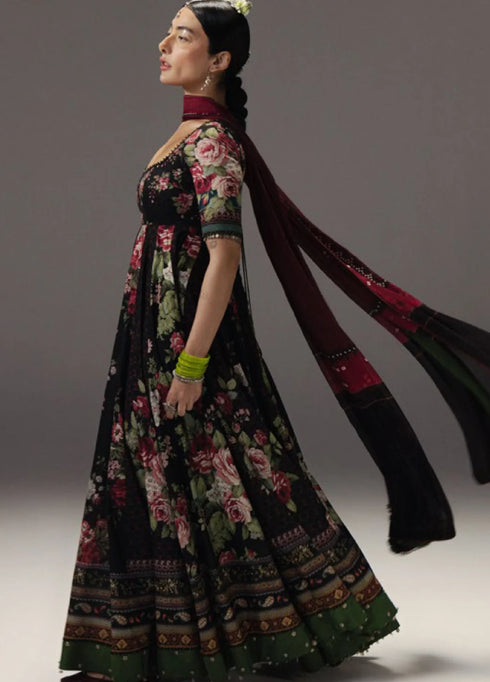 Anarkali Salwar Kameez Collection by Zara Shahjahan || Shehzadi-D5