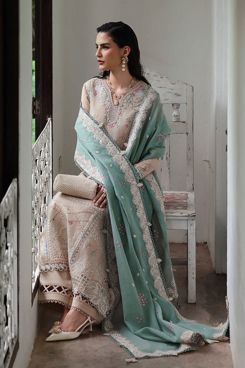 Qalamkar Qline Linen 2025 | KL-07 | WHISPER