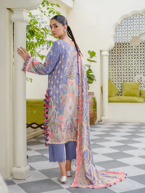 URBANE LINEN PRINTS 2025 || SOFT BLU