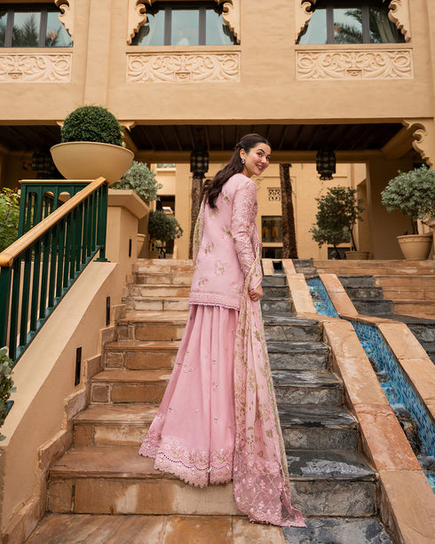 Faiza Saqlain X Hania Aamir Luxury Lawn 2026 | Asja