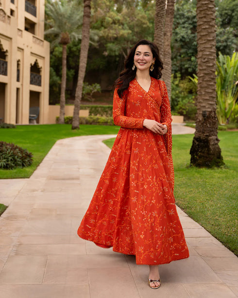 Faiza Saqlain X Hania Aamir Luxury Lawn 2026 | Denisa