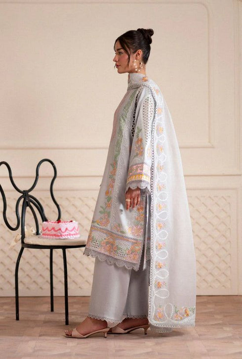 AJR SIGNATURE LAWN UN-STITCHED 3PC| DEWBERRY