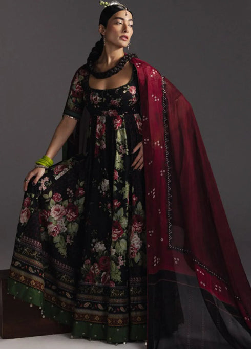 Anarkali Salwar Kameez Collection by Zara Shahjahan || Shehzadi-D5