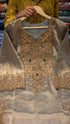 Royal Gold Embroidered Pakistani Suit- NL0102