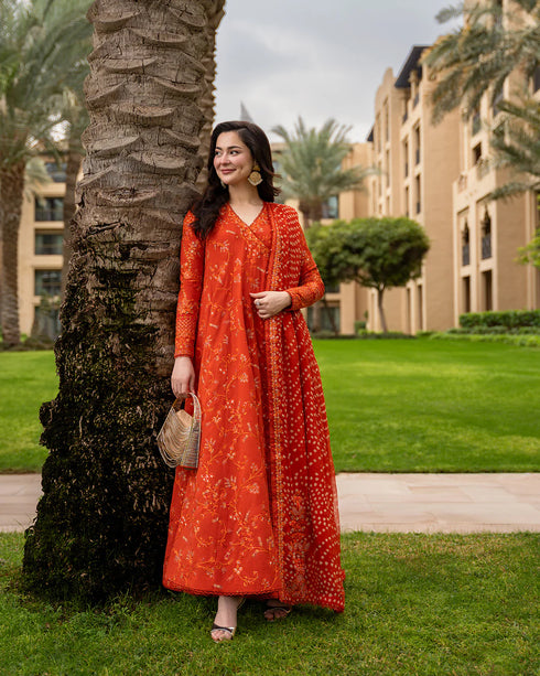 Faiza Saqlain X Hania Aamir Luxury Lawn 2026 | Denisa