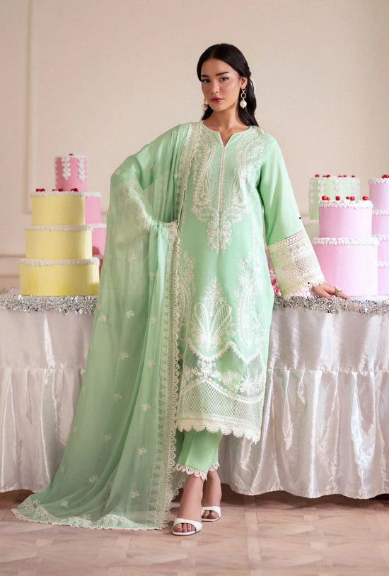 AJR SIGNATURE LAWN UN-STITCHED 3PC| MEADOW