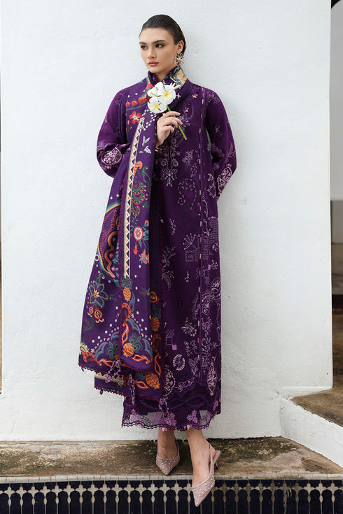 Qalamkar Qline Linen 2025 | KL-15 | IRIS