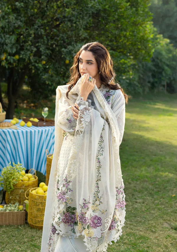 Elaf Luxury Lawn 2026 || ELY-3A PERLE